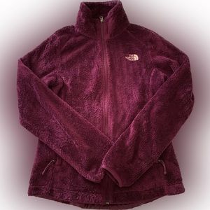 The North Face purple full zip sweater